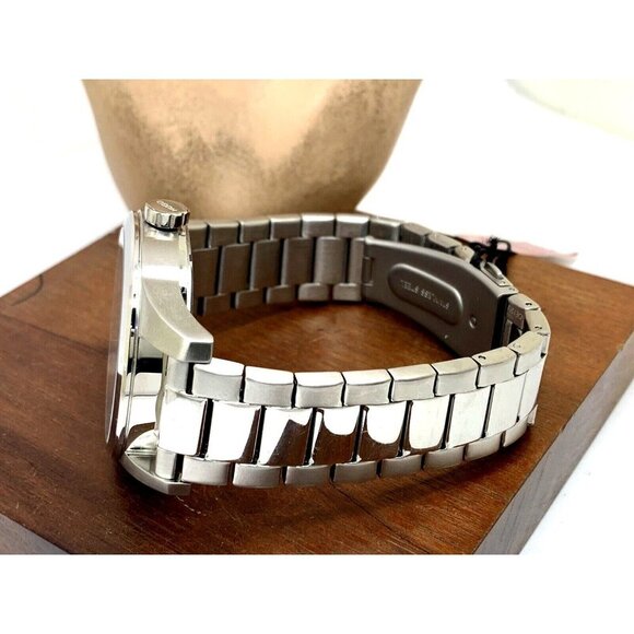 Hugo Boss Men's Watch 1530015 Quartz Blue Dial Silver Stainless Steel 44… - Picture 8 of 13